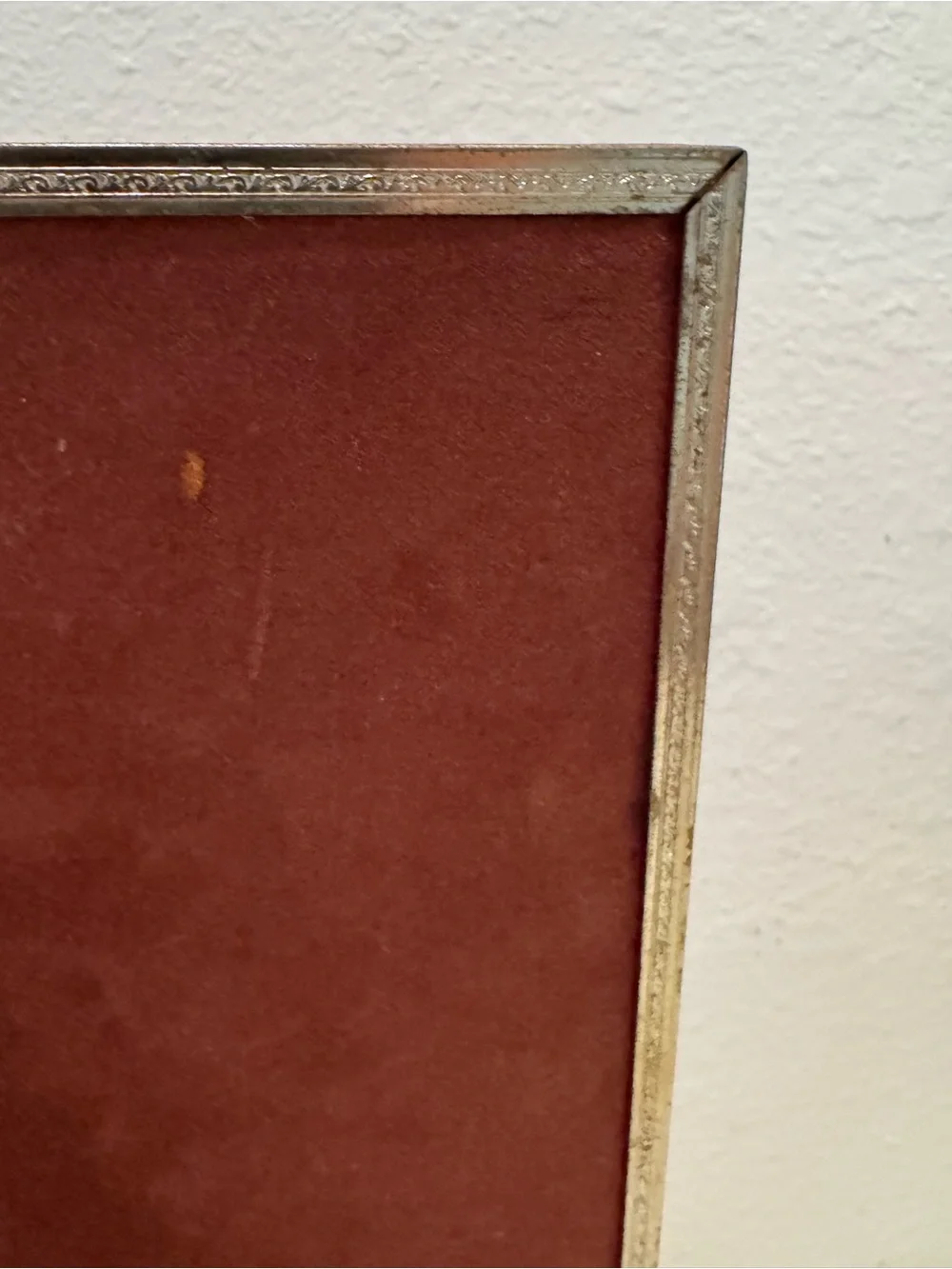Vintage Antique Style Silver Tone 8x10 Picture Frame